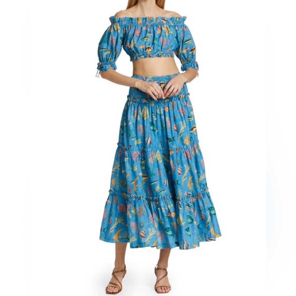 Alemais Otto Maxi Skirt and Top Set